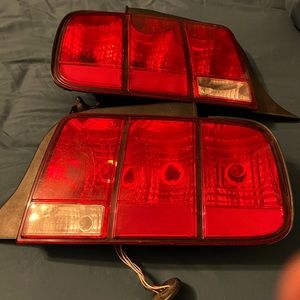 Mustang tail light assemblies